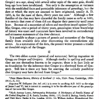 Triadic Origin of the Gregg Family