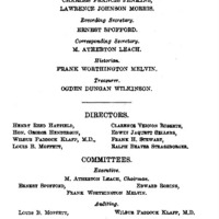 Officers of the Genealogical Society of Pennsylvania