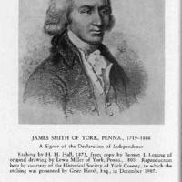 James Smith of York, Penna., 1719-1806