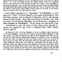 Heap Family of Philadelphia, Penna.