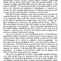 Training for a Profession