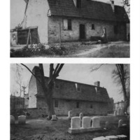 The Old Swedes House Before and After Restoration