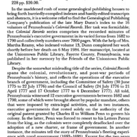Index to Pennsylvania's Colonial Records Series