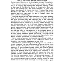 The First Annual Report of the Associate Committee of Women