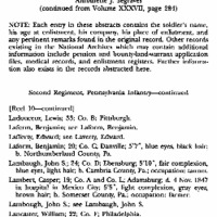 A Guide to Pennsylvania Soldiers in the Mexican War