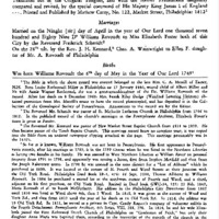 Rovoudt Bible Record