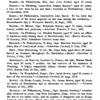 Obits of Pennsylvania Revolutionary Veterans. From Newspaper Piles 1790-1855.