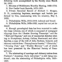 Eleventh Annual Report of the Board of Directors of the Genealogical Society of Pennsylvania