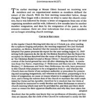 The Christian Church and Society, New London and East Nottingham Townships, Chester County