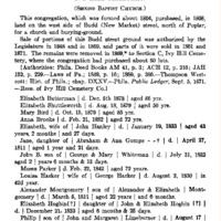 Fragments from Old Philadelphia Graveyards