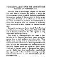 Fifth Annual Report, March 1, 1897 (Original)