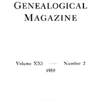 The Pennsylvania Genealogical Magazine
