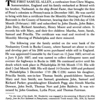 Samuel Allen's Family