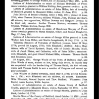 Abstract of Wills and Administrations of Bedford County