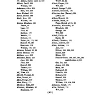 Surname Index to Volume 1
