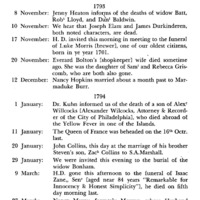 Genealogical Gleanings from the Journal of Elizabeth Drinker, 1759 to 1807