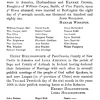 Marriage Certificates (Abstracts)