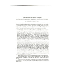 The Snoden/Snowden Families of England, Pennsylvania, New Jersey, and North Carolina