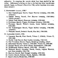 Reformed Church Records of Eastern Pennsylvania, Arranged Chronologically and According to Counties