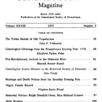 Table of Contents