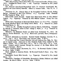 Genealogical Accessions by the Genealogical Society and the Historical Society of Pennsylvania, 1 April 1963-1 January 1964