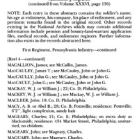 A Guide to Pennsylvania Soldiers in the Mexican War