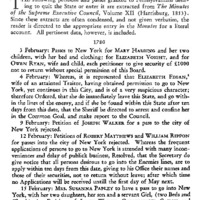 Petitions and Passes