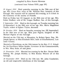 Genealogical Gleanings from The Lancaster Journal, Lancaster County, Pennsylvania