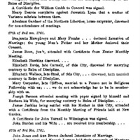 Early Minutes of Philadelphia Monthly Meeting of Friends