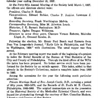 Forty-Sixth Annual Report of the Genealogical Society of Pennsylvania