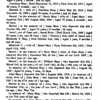 Pennsylvania Gravestone Inscriptions: St. Thomas' Episcopal Churchyard, Whitemarsh, Montgomery County