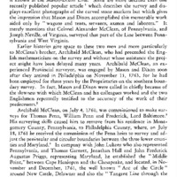 The McClean Family and the Mason-Dixon Line