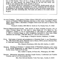 Genealogical Exchange