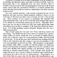 Genealogy: History's Neglected Stepsister