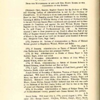 Abstract of Wills and Administrations of Northumberland County