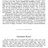 Mrs. Katherine M. Taylor