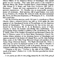 The Society's Sixtieth Birthday