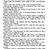 Pennsylvania Gravestone Inscriptions: St. Thomas' Episcopal Churchyard, Whitemarsh, Montgomery County