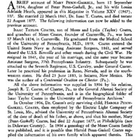 Penn-Gaskell Addenda