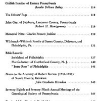 Table of Contents