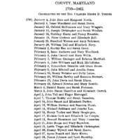 Marriage Licenses Issued in Dorchester County, Maryland, 1790-1802