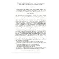 Catherine Barekman, Wife of John Dousman and Augustine Leaphart of Allegheny County