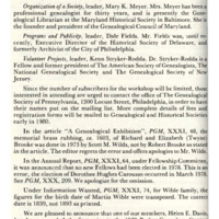 Additions and Corrections