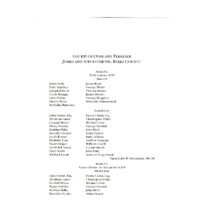 Courts of Oyer and Terminer Juries and Appointments, Berks County