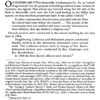 Burials, St. Peter's Church, Seemsville, Pennsylvania