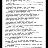 Pennsylvania Gravestone Inscriptions