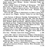 Abstracts of Wills and Administrations of Northumberland County