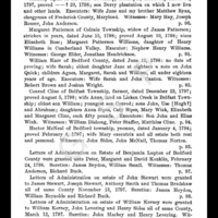 Abstract of Wills and Administrations of Bedford County
