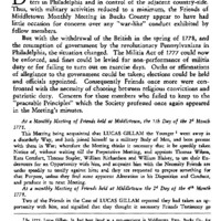 Bucks County Quakers and the Revolution