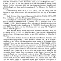 Additions and Corrections